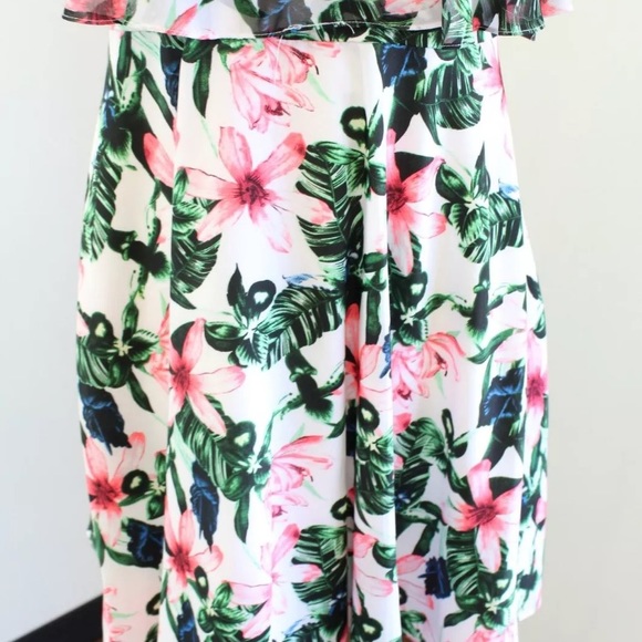 NWT Vince Camuto Jungle Lily Floral Dress - Picture 4 of 6